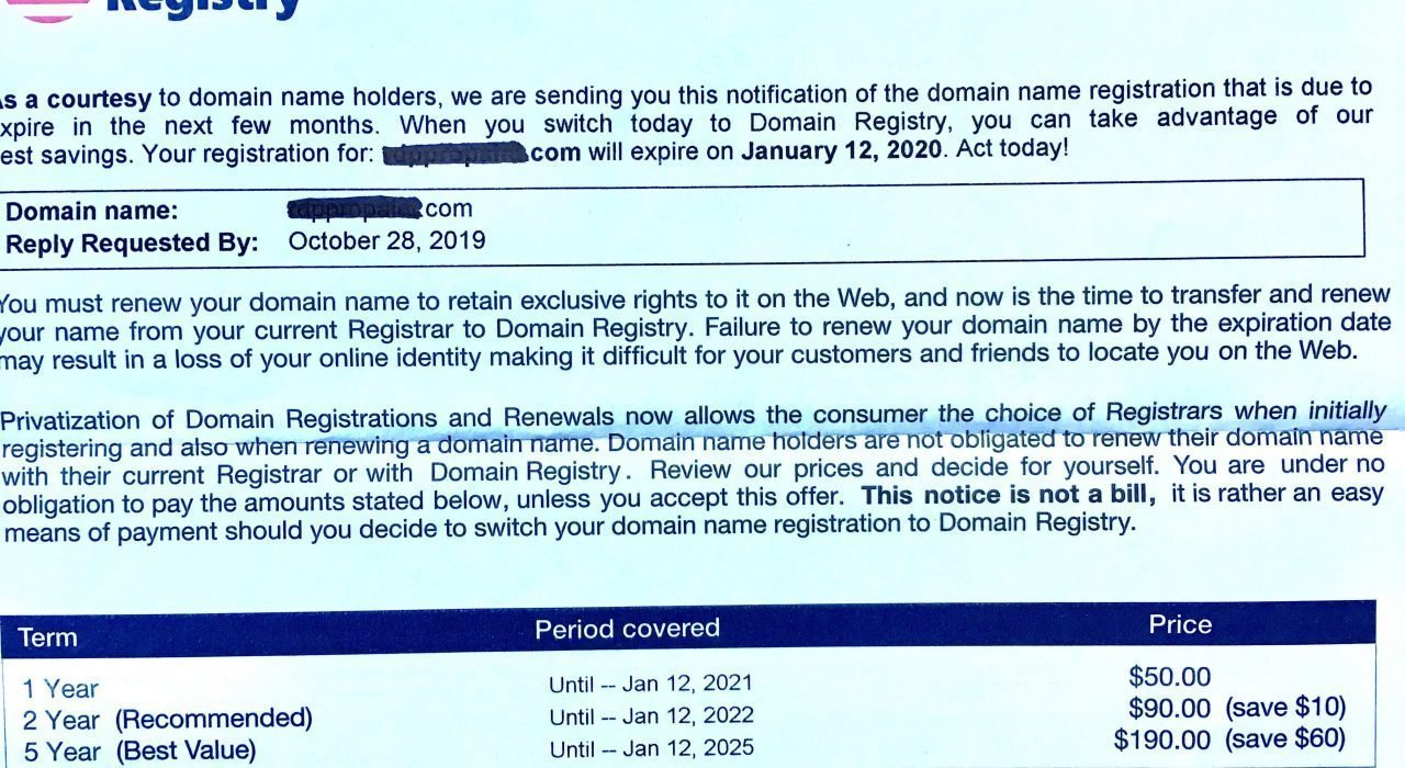 domain registry
