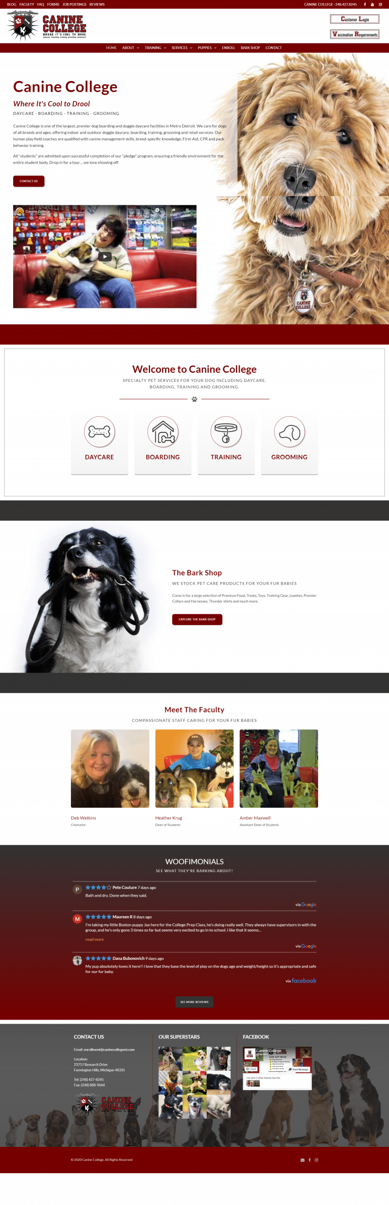 Canine College Screenshot
