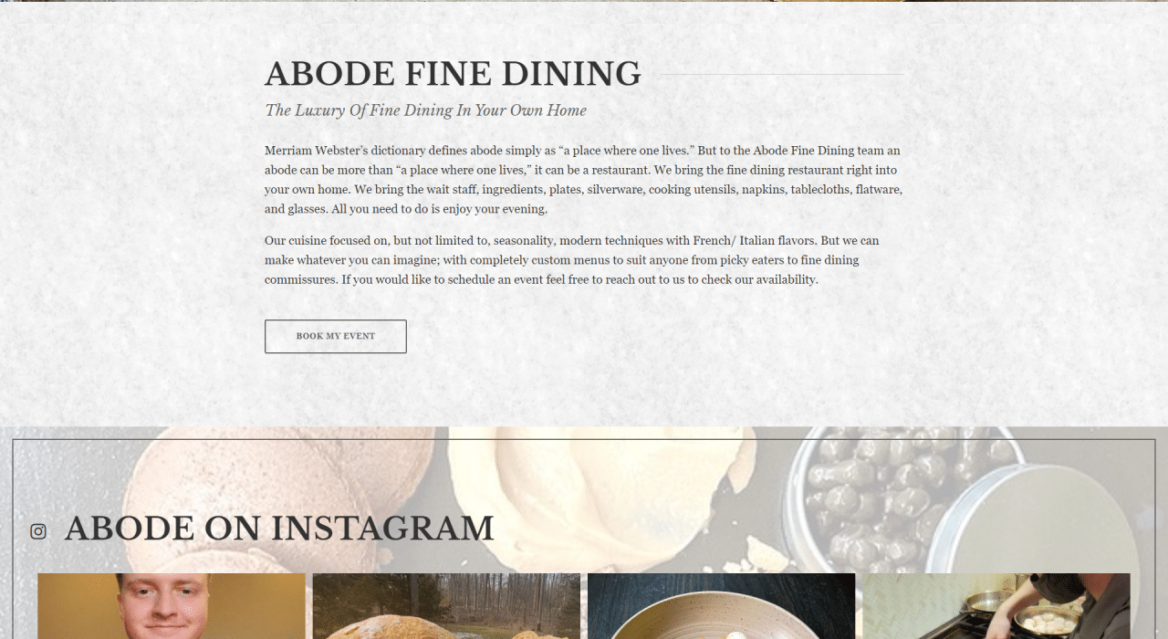 Abode Fine Dining